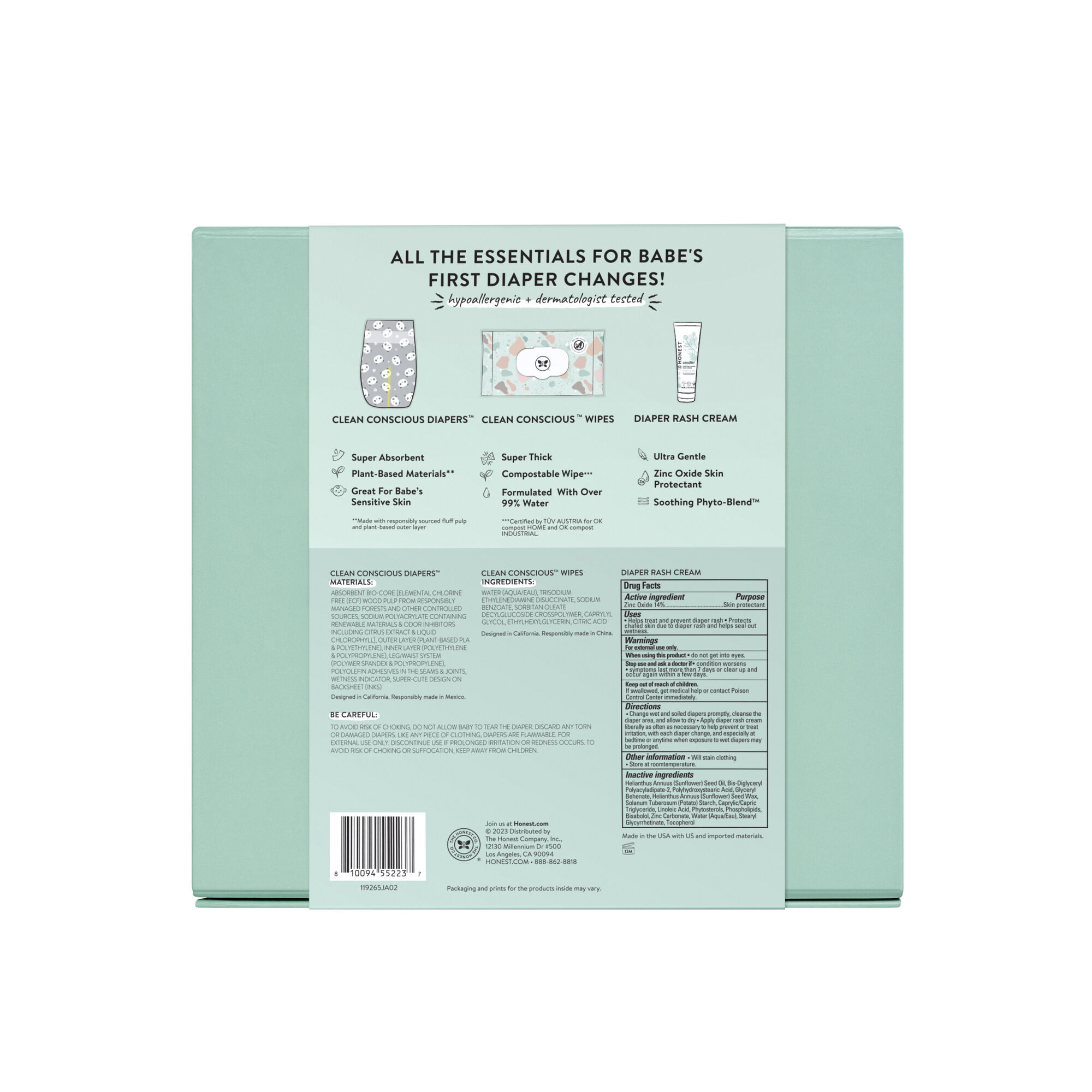 New Babe s Clean Bum Gift Set Honest Honest